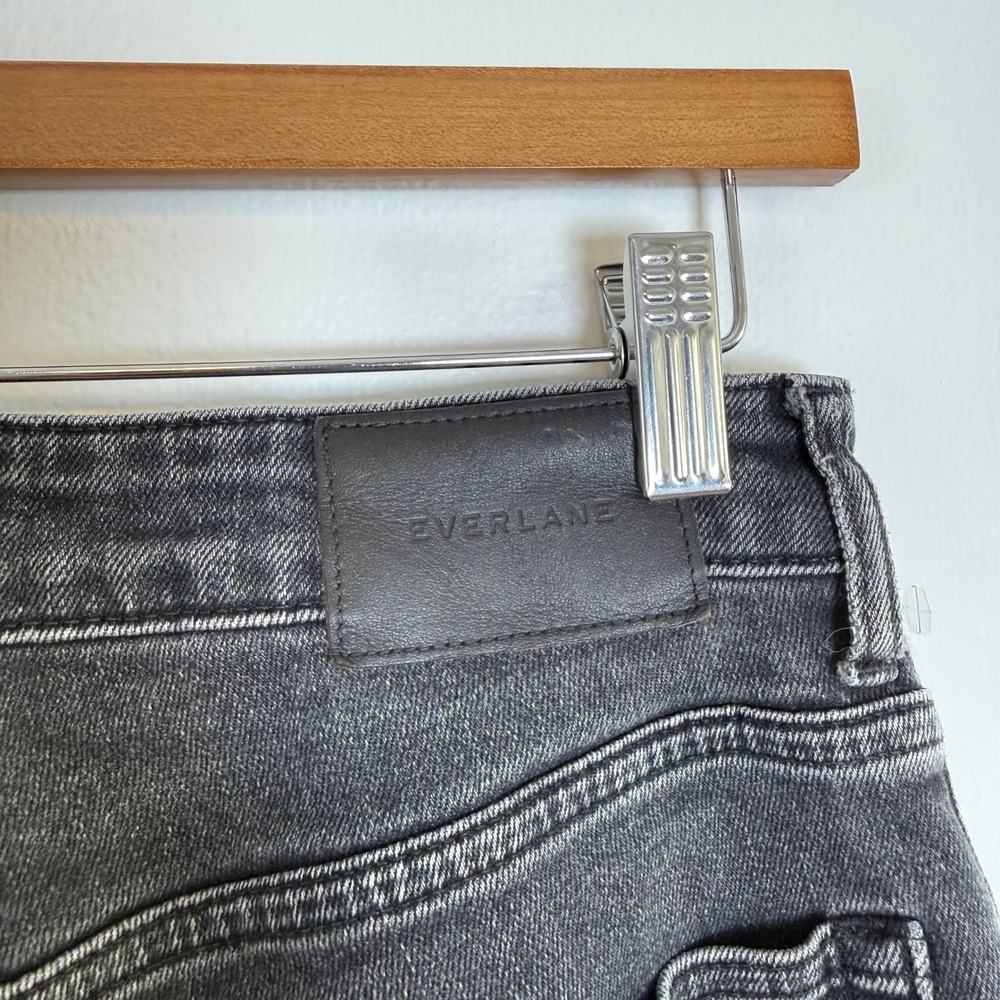Everlane The Curvy Cheeky Jean Black Wash Denim High Rise Size 28 - Picture 9 of 9